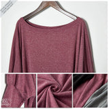La blusa ancha para mujer