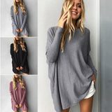 La blusa ancha para mujer